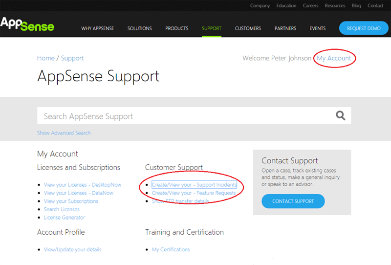 Support Customer Support