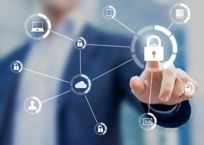 Cybersecurity of network of connected devices and personal data security