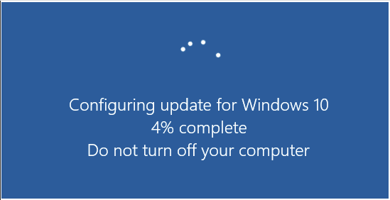configuring update for windows 10 screenshot