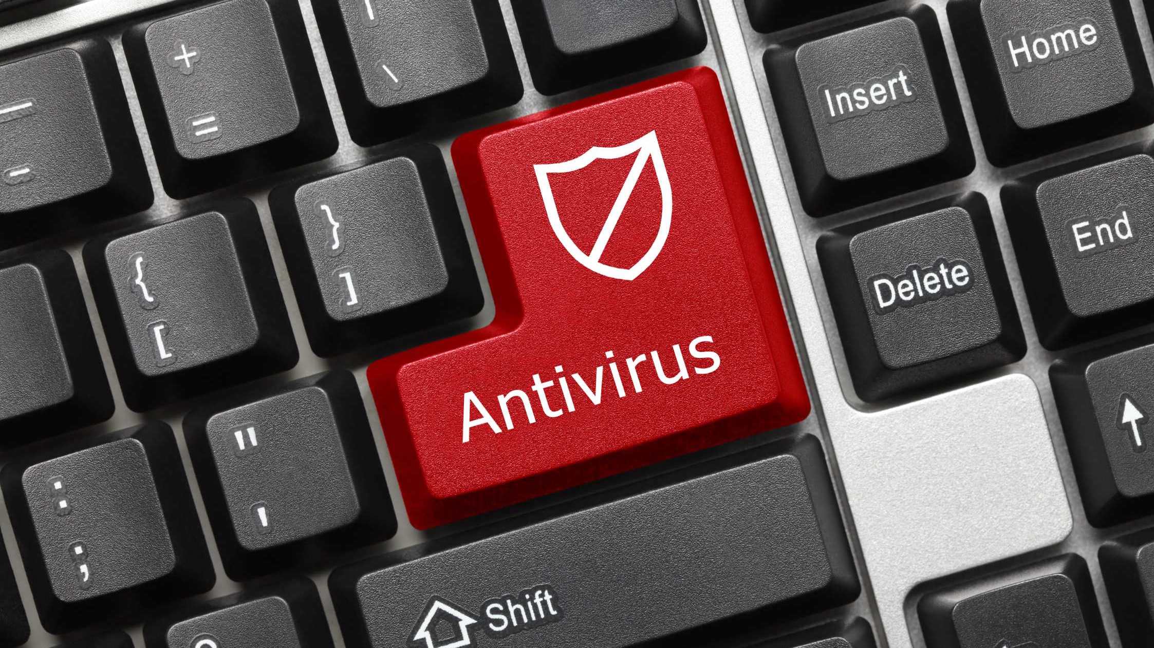 antivirus button on keyboard