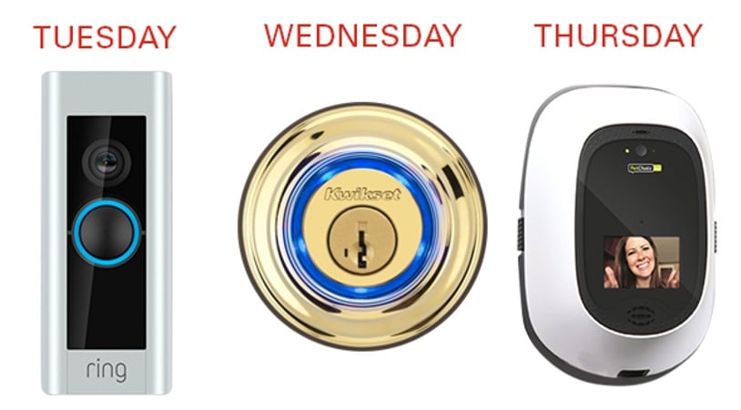 ring doorbell and lock