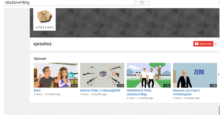 xpreshnz youtube channel screenshot