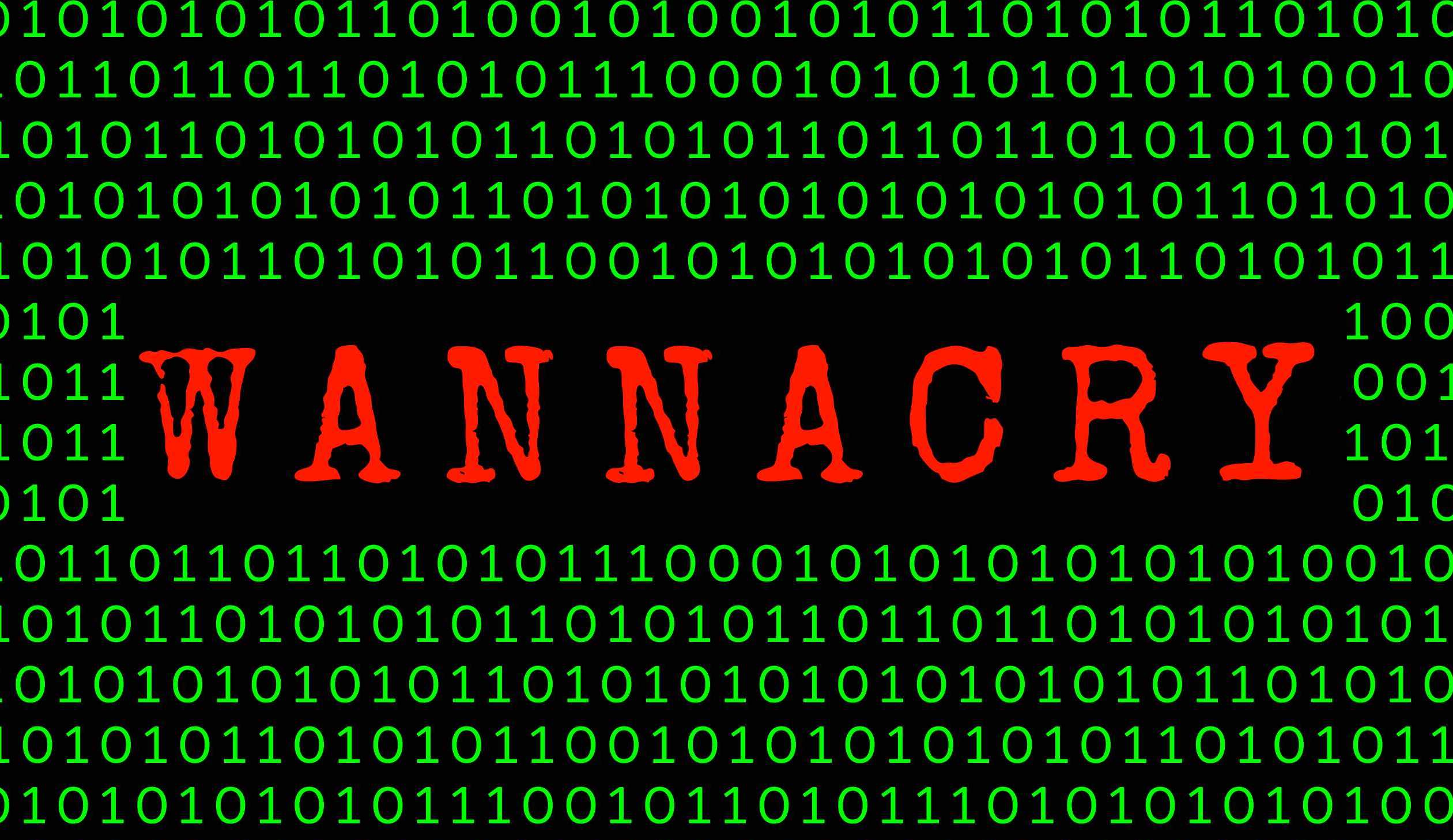 wannacry coding and tech graphic