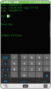 input quality - step 1 migration w keypad