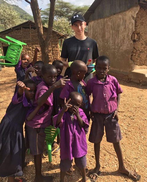 photo from Kenya service project