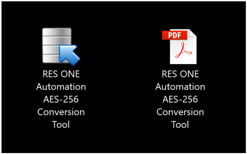 RES one automation tool screenshot