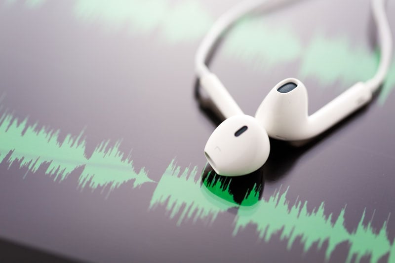 earbuds w audio chart