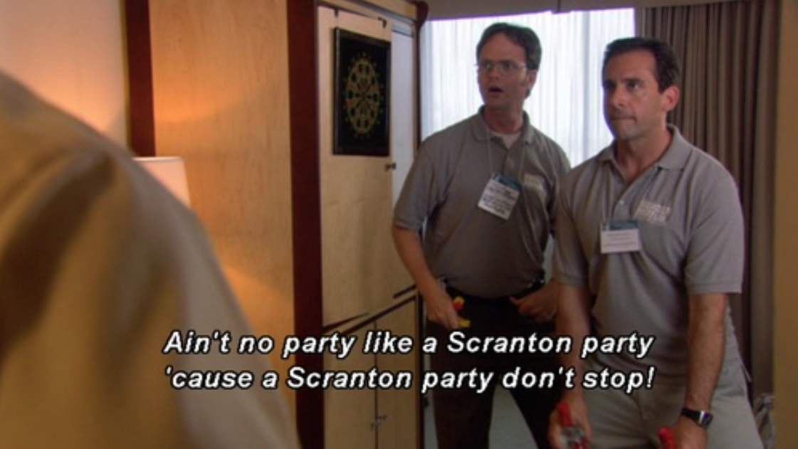 aint no party like an office part The Office meme