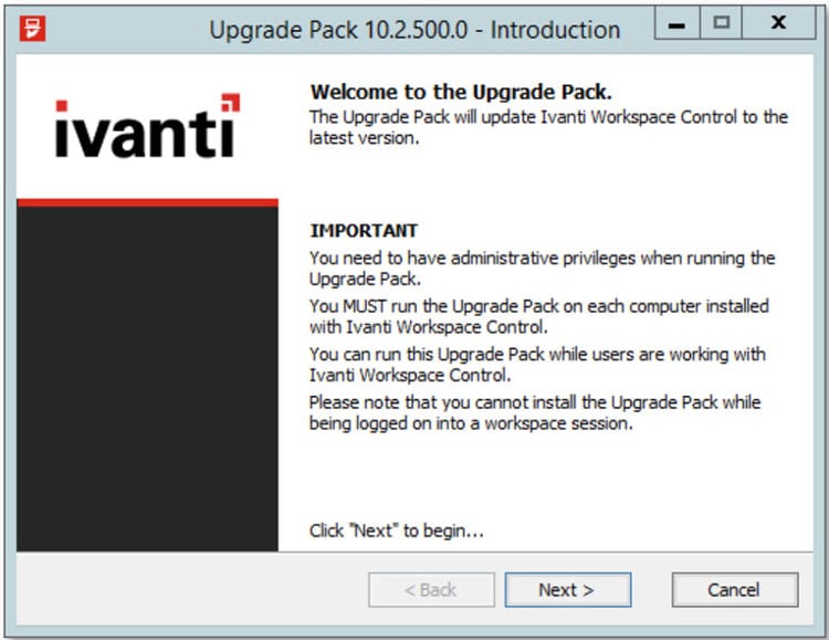 ivanti workspace manager