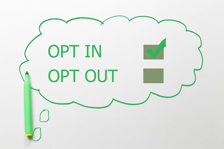 opt in opt out