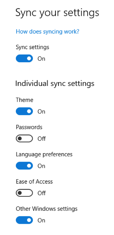 sync your settings - jon rolls blog screenshot