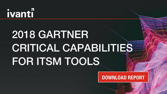 2018 gartner critical capabilities for itsm tools - download report graphic 