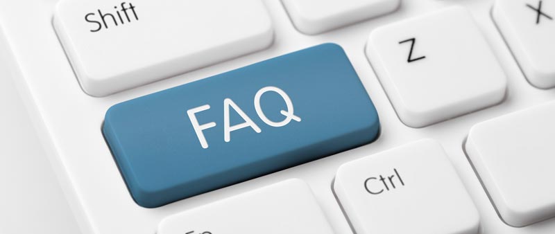 FAQ keyboard button