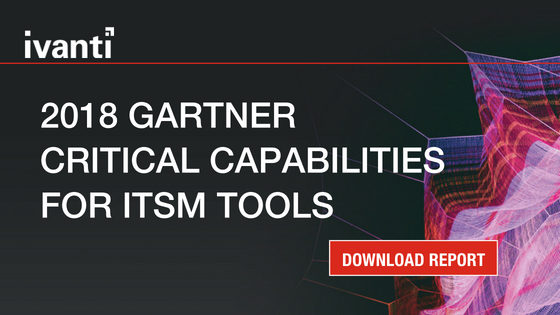 2018 gartner critical capabilities for itsm tools - download report graphic