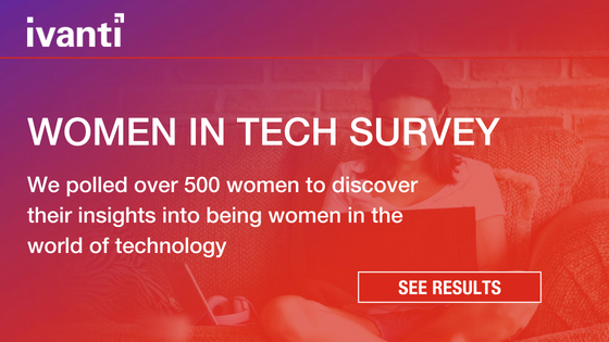 women in tech survey promo