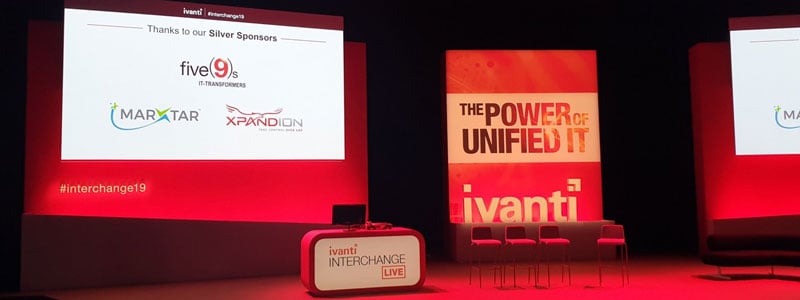 ivanti interchange live stage - the power of unified IT
