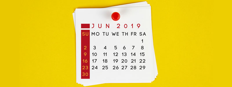 month of june 2019