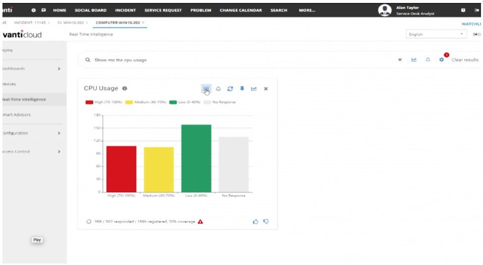 ivanti cloud screenshot