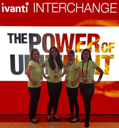 ivanti employees at inerchange conference
