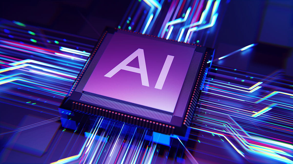 data flowing in and out of an ai processor