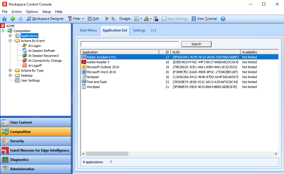 ivanti res workspace manager