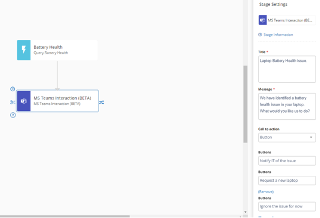 adding a node to stage settings