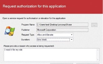 ivanti user workspace manager authorization request