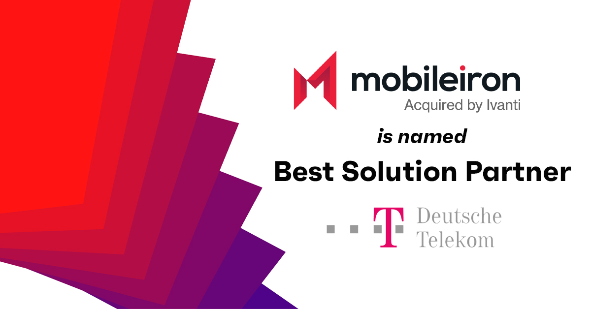 mobileiron named best solution partner deutsche telekom