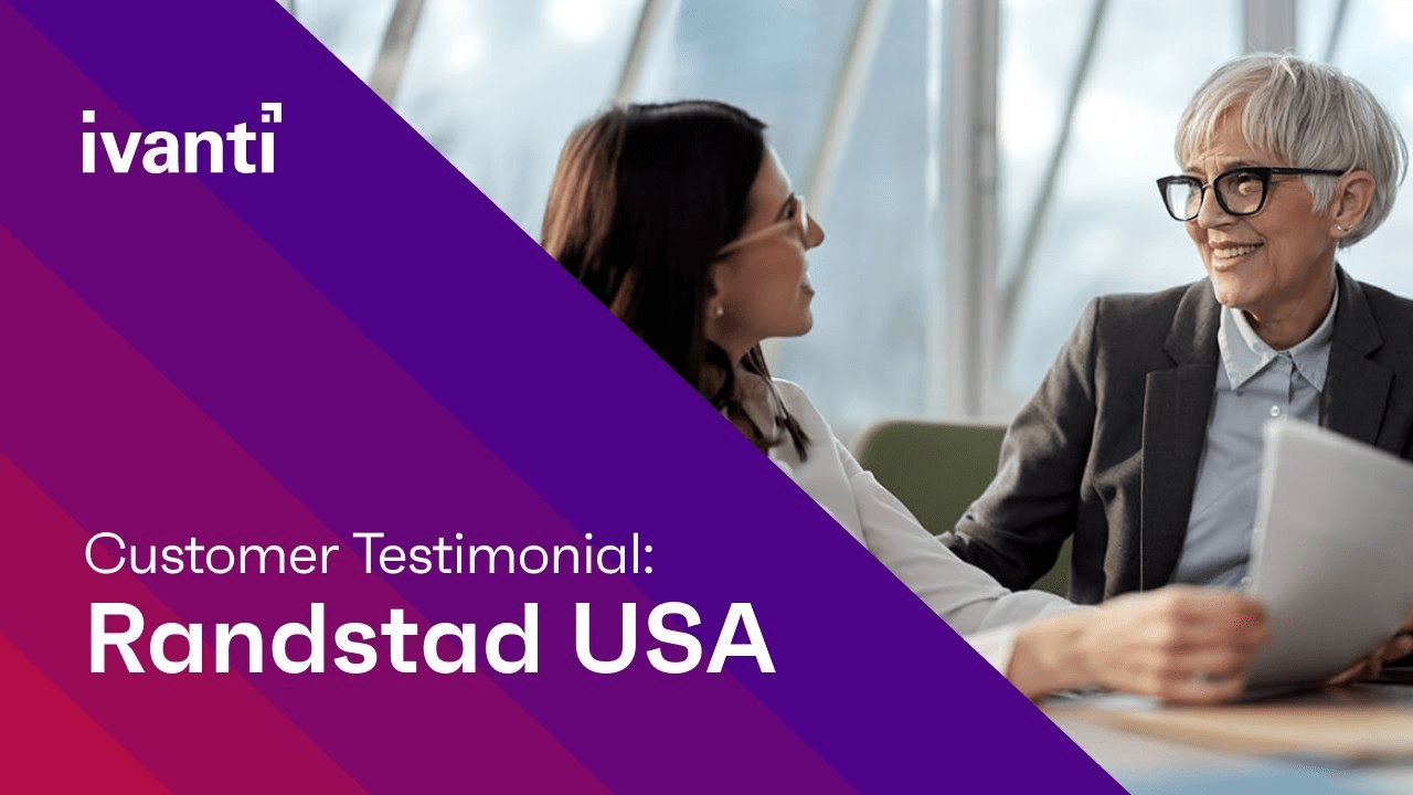 Randstad USA Powers Collaboration with #Ivanti