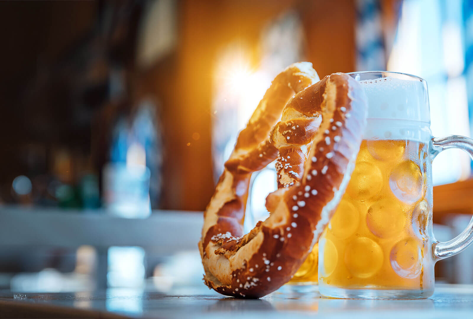 bier und brezel