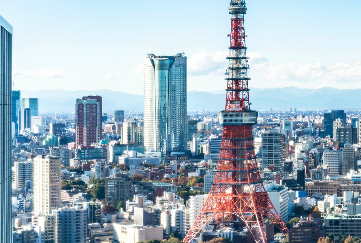 tokyo skyline