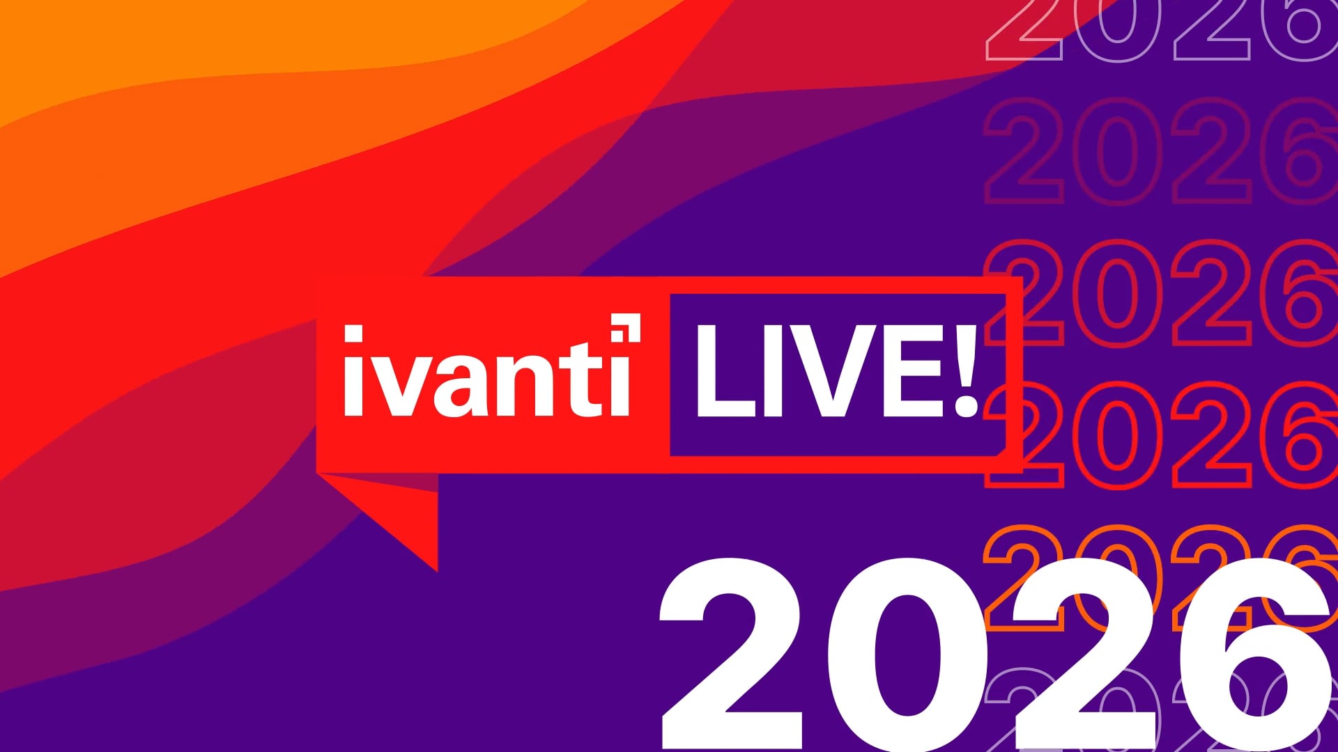 Ivanti LIVE! is back