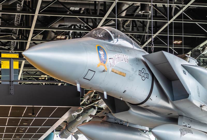 image of a classic fighter jet