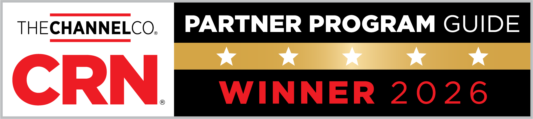 5-star CRN Partner Program award banner