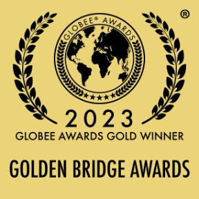 badge 2023 golden bridge award