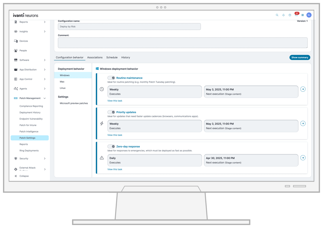 automated patch remediation screenshot