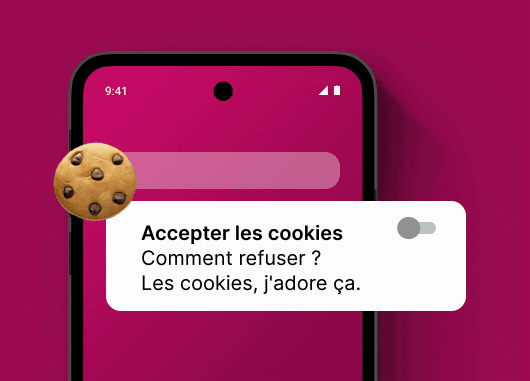 accept cookies notification