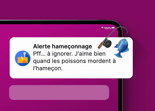phishing alert notification