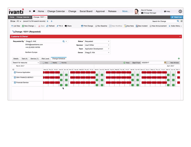 ITSM Change Management Software | Ivanti