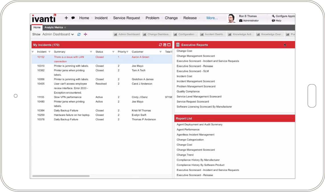 It Service Management Incident Management Ivanti