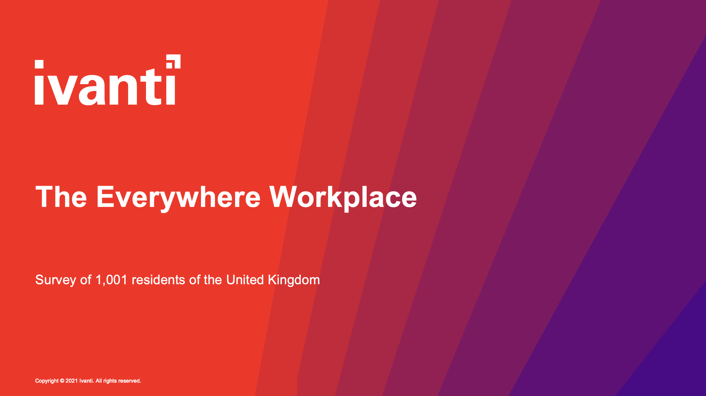 Everywhere Workplace Survey Results for UK PowerPoint Screenshot