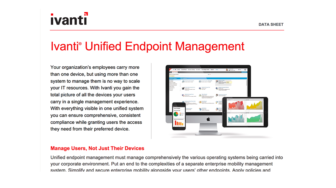 ivanti unified endpoint management